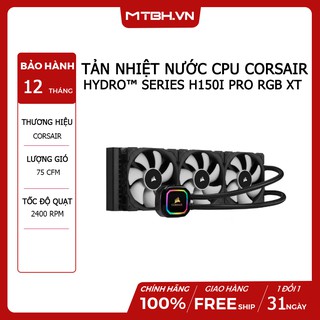 Đế tản nhiệt Corsair Hydro H150i Pro RGB