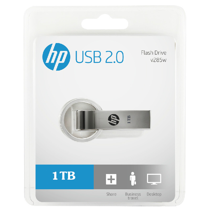 1TB 2TB HP V285W Metal Key USB Flash Drive 256GB 512GB Waterproof Shockproof memoria usb pendrive memory USB stick for Laptop PC