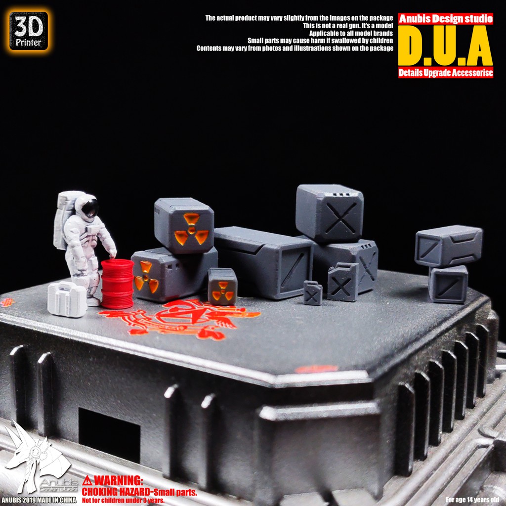Phụ kiện mod ANUBIS - Chi tiết nhựa mô hình in 3D DUA038