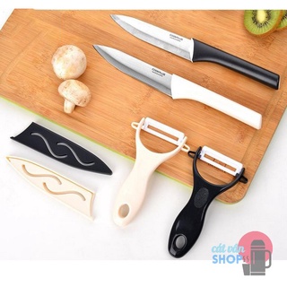 Bộ dao nắp đậy 5" và dao bào bằng sứ Lock&Lock Cookplus CKK502
