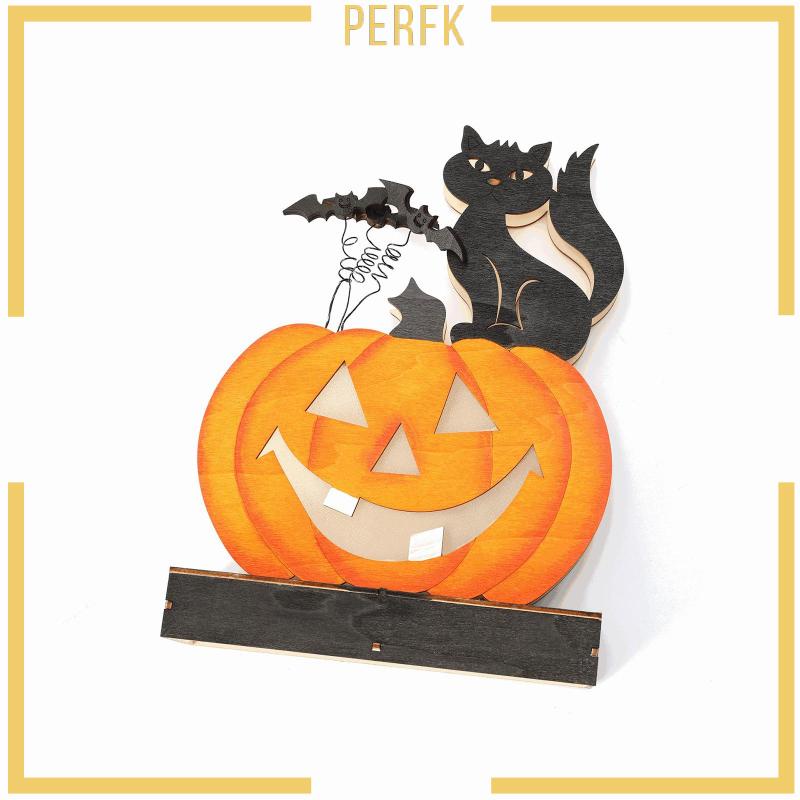 Bí Ngô Trang Trí Halloween Có Đèn Sáng