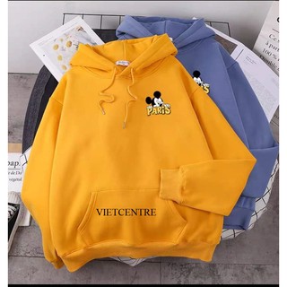 Áo Khoác Hoodie MIC.KEY PA.RIS Form Rộng Tay Dài Unisex Hot Trend - VIETCENTRE