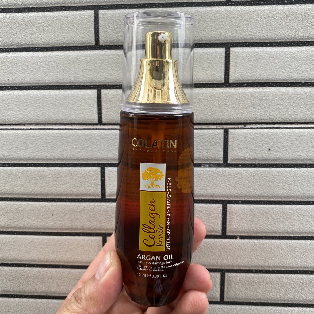 Tinh dầu dưỡng tóc Argan Oil Colatin 40ml