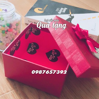 Hộp quà tặng mini, hộp quà đựng son Vmade