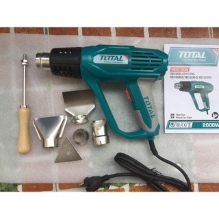 Máy thổi hơi nóng 2000w total tb1206 máy khò nhiệt