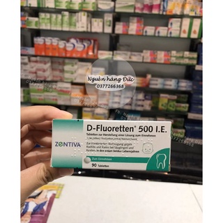 Vitamin d-flouretten 500ie - chuẩn đức - nguồn hàng đức