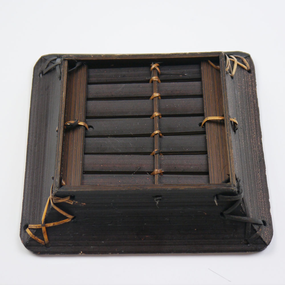 Khay tre l Đĩa tre vuông kiểu nhật