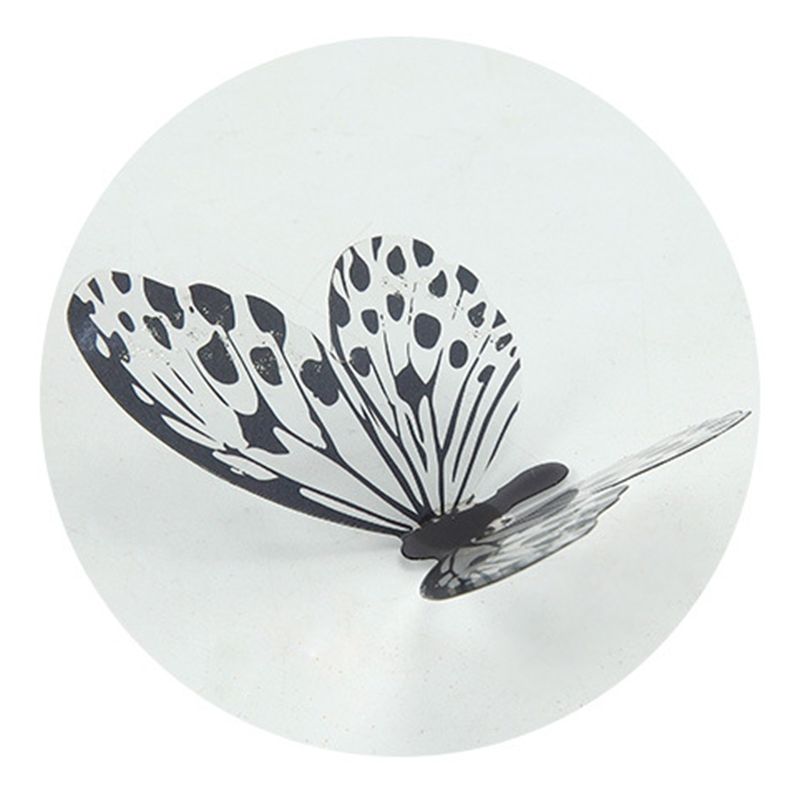 Sticker Dán Tường Hình Bươm Bướm 3d Dễ Thương