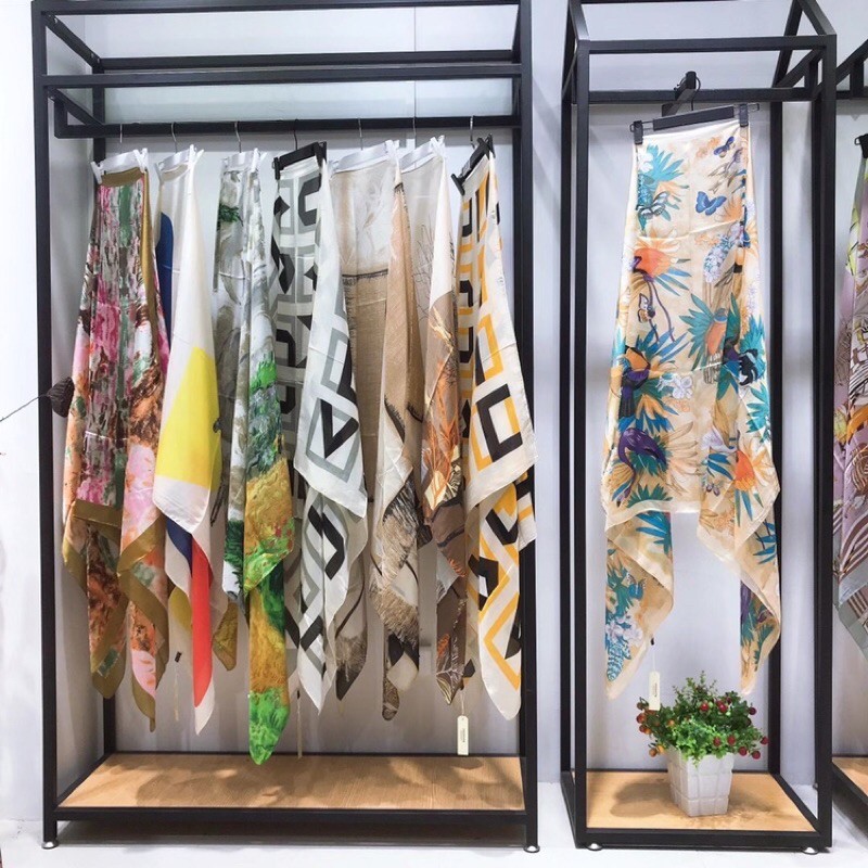 Khăn Choàng Đa Năng Tơ Mượt Khổ Lớn 180*95cm - Hàng Nhập Quảng Châu - Lucky Girl shop