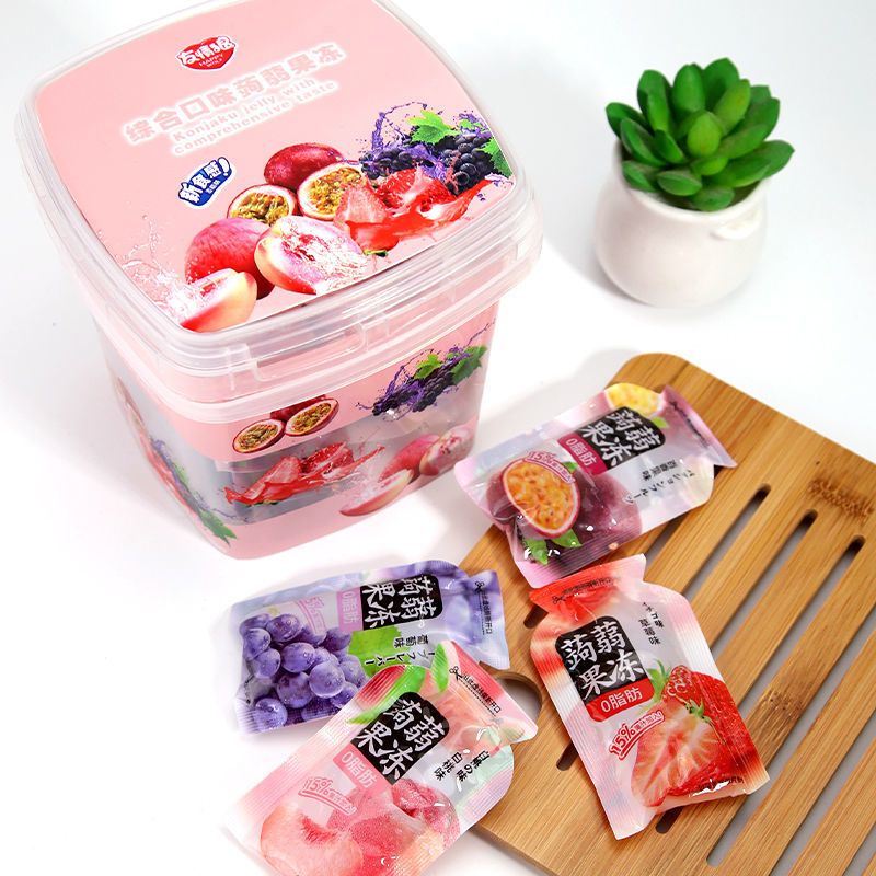 Thạch konjac trái cây tươi mát