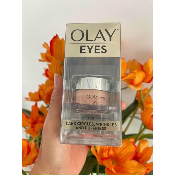 KEM DƯỠNG MẮT OLAY EYES BRIGHTENING CREAM LÀM SÁNG GIẢM THÂM QUẦNG & NẾP NHĂNN