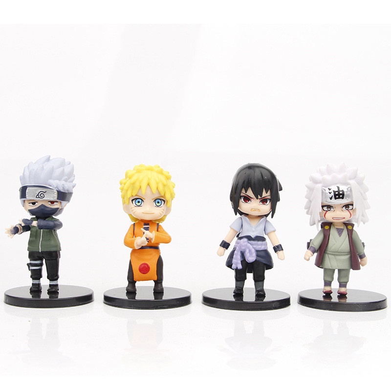 Mô hình Naruto ChiBi 12 nhân vật cao 7cm,Figure anime Naruto chibi thế hệ mới