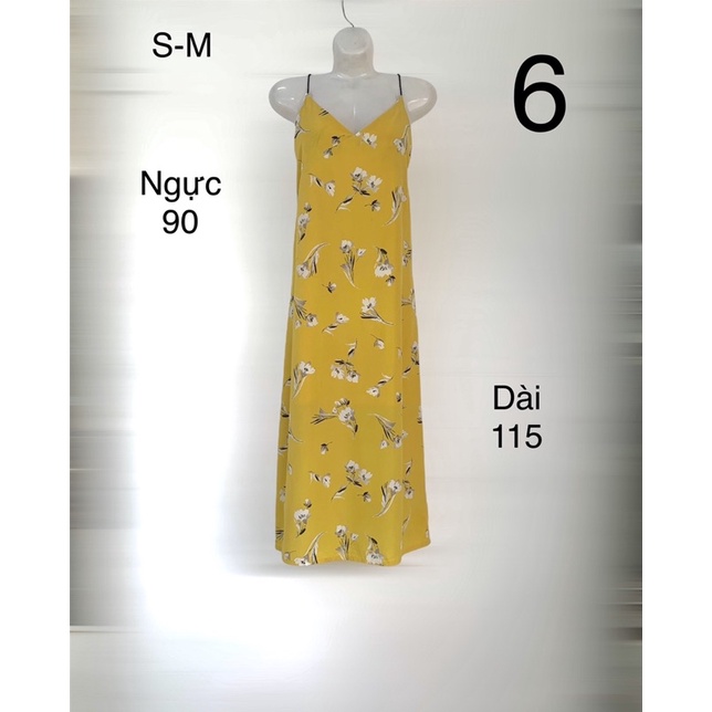 Đầm suông 2 dây