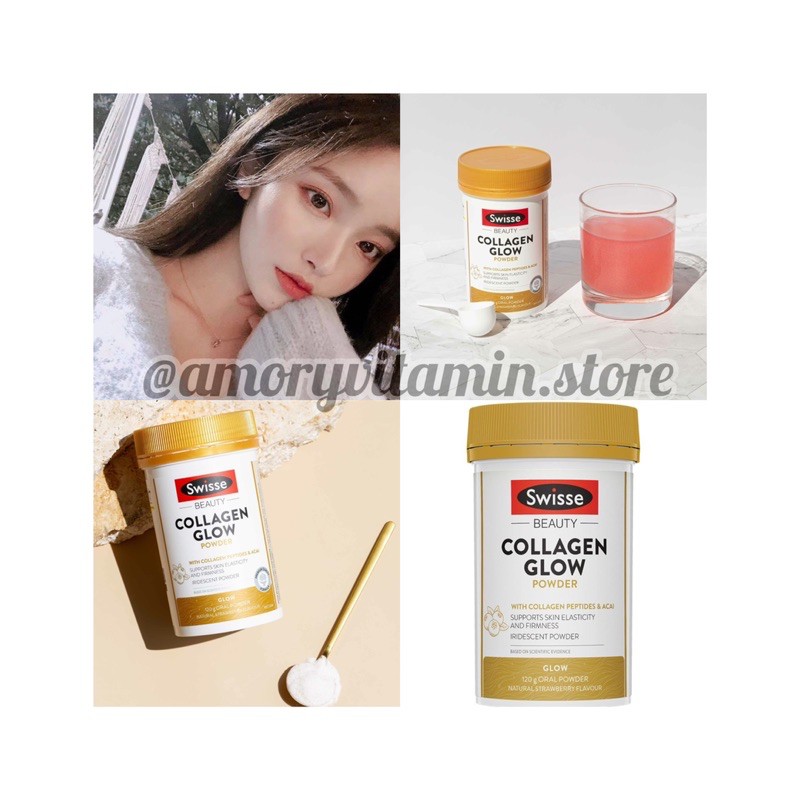 COLLAGEN GLOW POWDER DẠNG BỘT 120GRAM