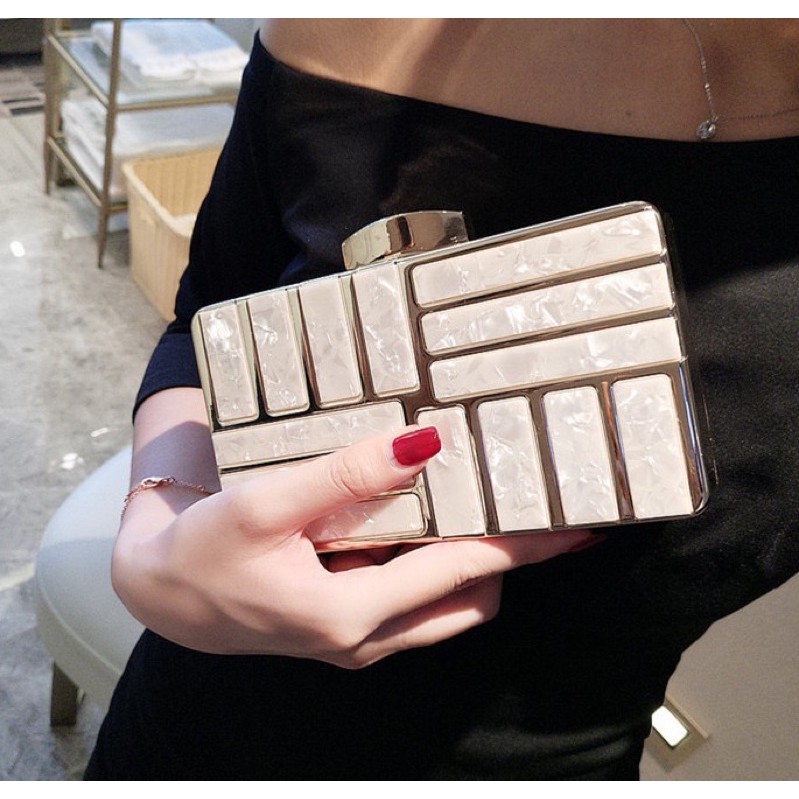 Clutch đá cao cấp sang trọng H5030