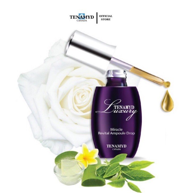 MIRACLE REVITAL AMPOULE DROP (Dưỡng chất săn chắc da, giảm lão hóa Tenamyd Luxury)