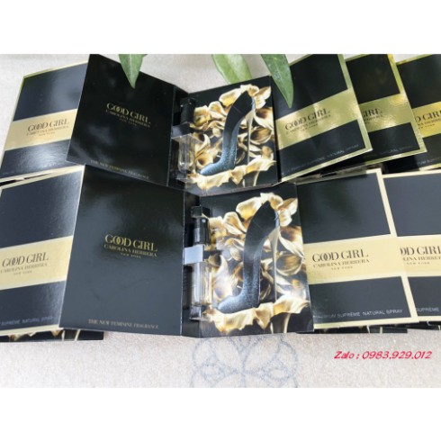 Nước Hoa Vial Carolina Herrera Good Girl Supreme 2020