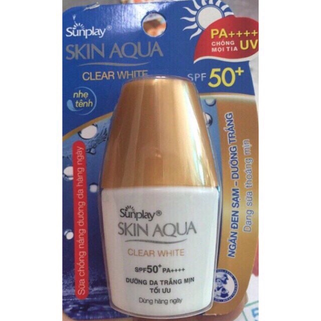 Sale 27/06 Kem Chống nắng Sunplay Skin Aqua Clear White SPF50+, PA++++