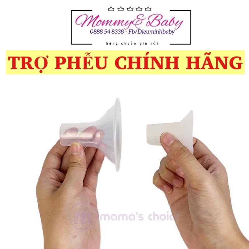 [Vừa Ti Hơn-Êm Mềm Hơn] Trợ Phễu Sillicone Hạ Size Chính Hãng Mama's Choice (17mm,19mm,21mm)