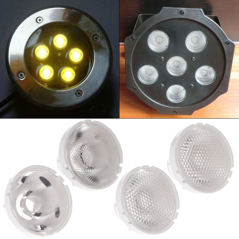 10/25/45/60 Degree Lens Reflector 21MM High-power LED Lens Reflector Collimator