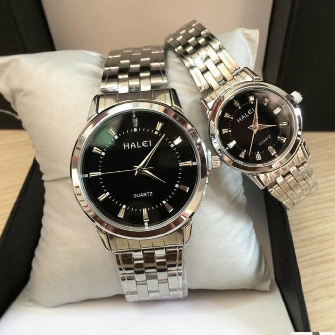 Đồng hồ nam giá rẻ Halei 502 hàng chính hãng cao cấp, dây thép, chống nước hoàn toàn, tắm, đi mưa, bơi đều được | BigBuy360 - bigbuy360.vn