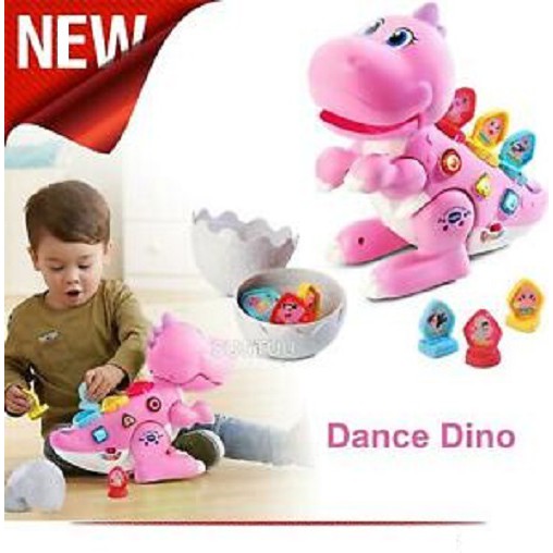 Đồ Chơi Trẻ Em Vtech - 80-518753 Dino - Khủng Long Nhảy Múa (Hồng)