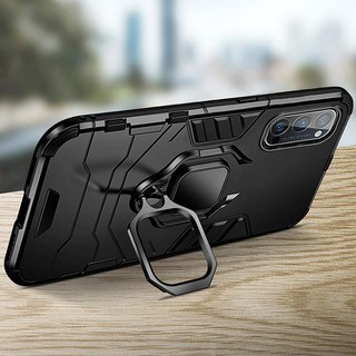 Ốp lưng ironman chống sốc, kèm iring chống lưng cho oppo reno 4 và các dòng máy khác của oppo