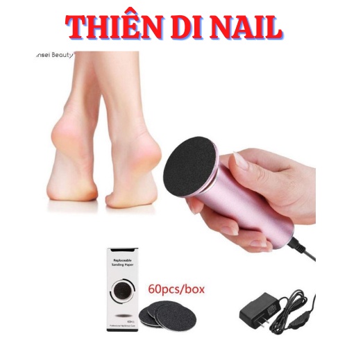 Miếng nhám chà gót, miếng dán máy chà gót chân Thiên Di Nail