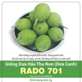 Hạt giống dưa hấu thu non