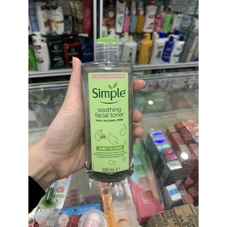 Nước Hoa Hồng Simple Soothing Facial Toner 200ml