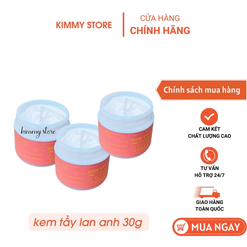 kem tẩy trắng da lan anh 30g