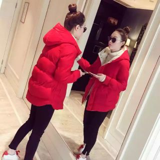 Áo phao nữ cao cấp có mũ
