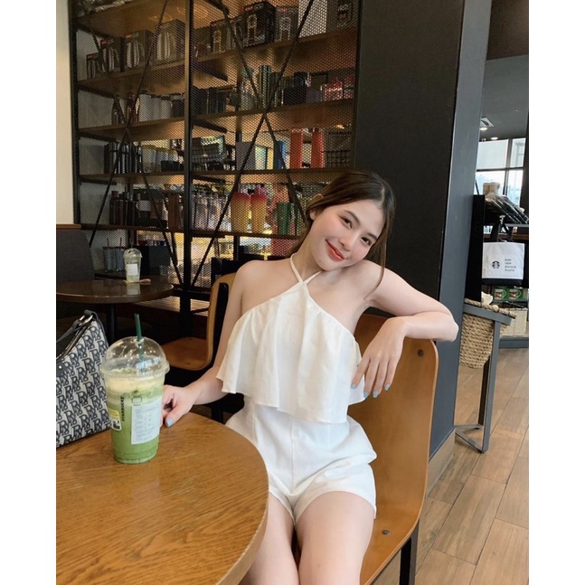 [FREESHIP - HÀNG LOẠI 1] JUMPSUIT CỔ YẾM 2 LỚP NỮ SIÊU XINH