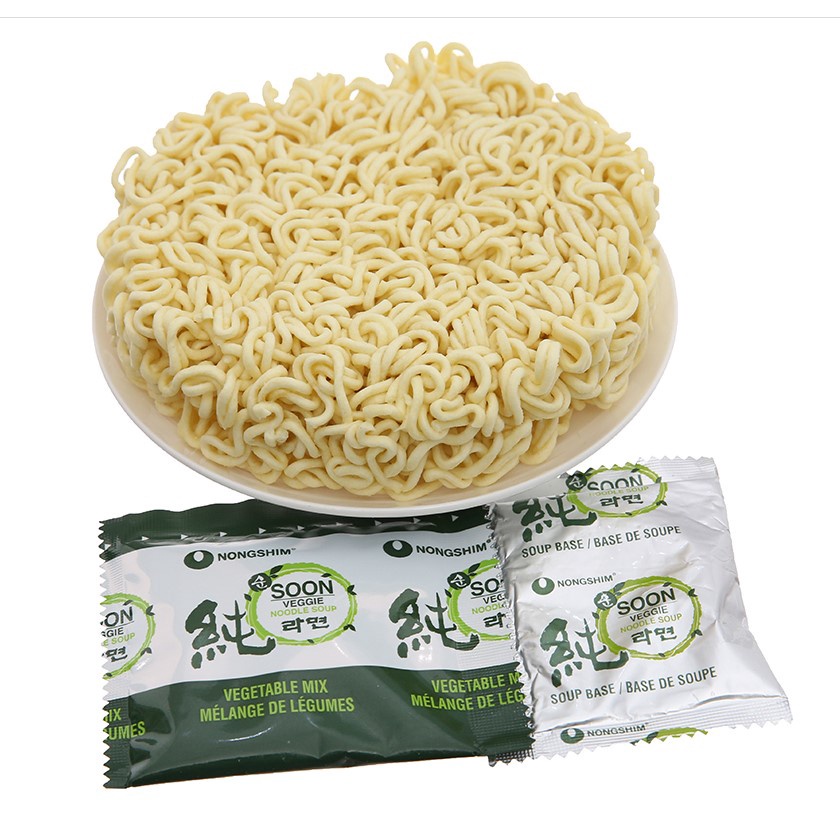 Mì chay Nongshim Soon Veggie Ramyun 112g/gói