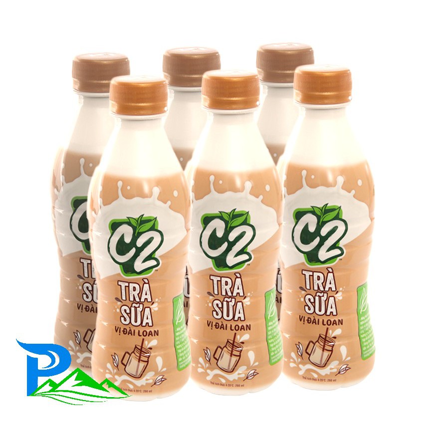 Trà sữa C2 - lốc 6chai 260ml