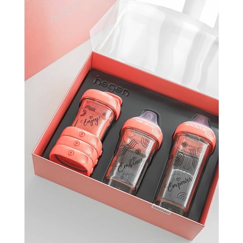 Bộ quà tặng bình sữa Hegen 150m/ 240ml/ 330ml Triple E Collection