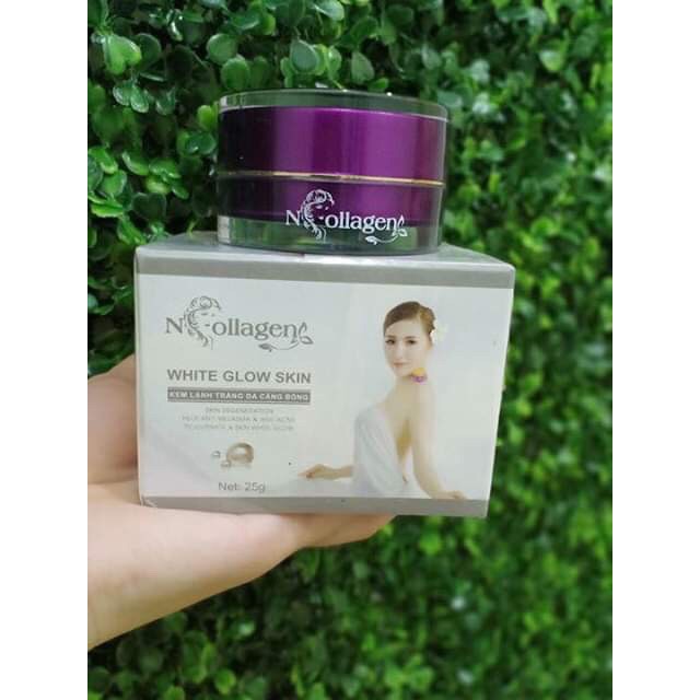 Kem face lạnh WHITE GLOW SKIN chính hãng N-COLLAGEN