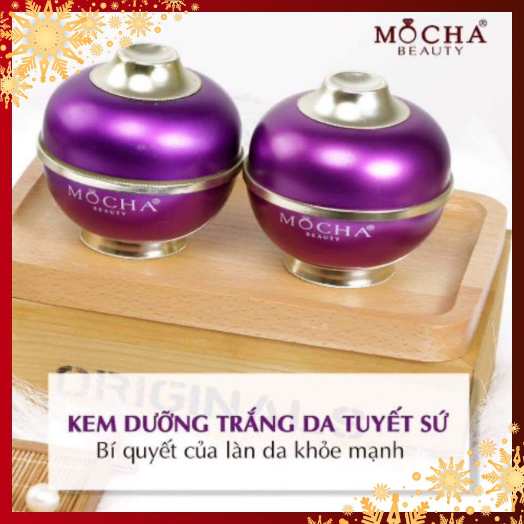 Face vip tuyết sứ Mocha chính hãng _ Kem dưỡng trắng da mặt