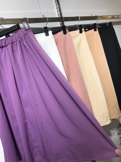 [Freeship] Chân váy dài midi lưng chun hot