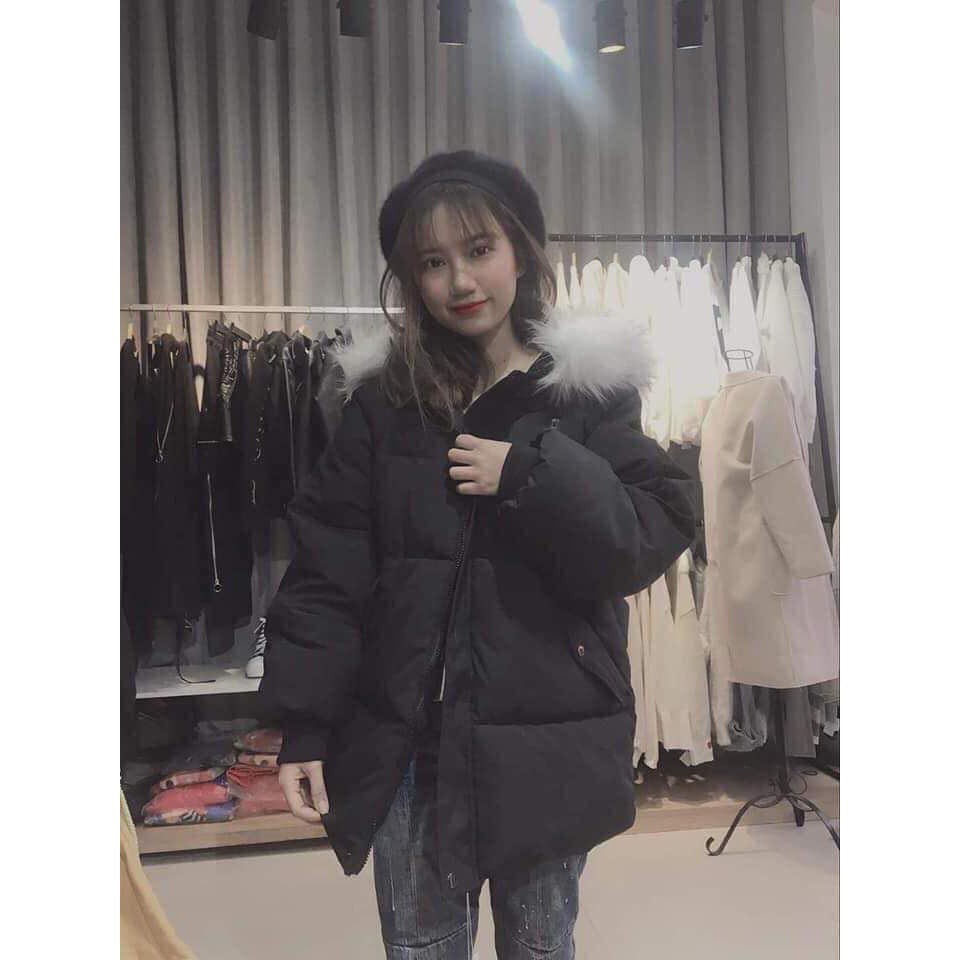 ( ẢNH THẬT) ÁO PHAO TRẦN BÔNG MŨ LÔNG SIÊU DÀY PHỐI KHÓA VÀ KHUY BẤM TÚI, TJTCOI4 | BigBuy360 - bigbuy360.vn