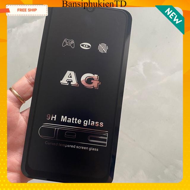 Cường Lực Nhám Chống Vân Tay Samsung A73 , A72 , A71 , A70 , A6 Plus , A80 , A90 , M51