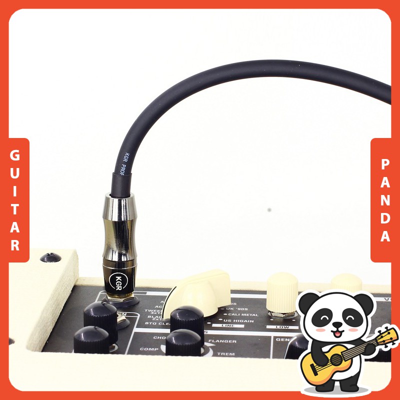[Chính Hãng] Dây Line Jack Âm Thanh Cắm Đàn Guitar Ra Loa 6 Ly KGR Dài 3m 6m Chống Noise Hú Guitar Panda