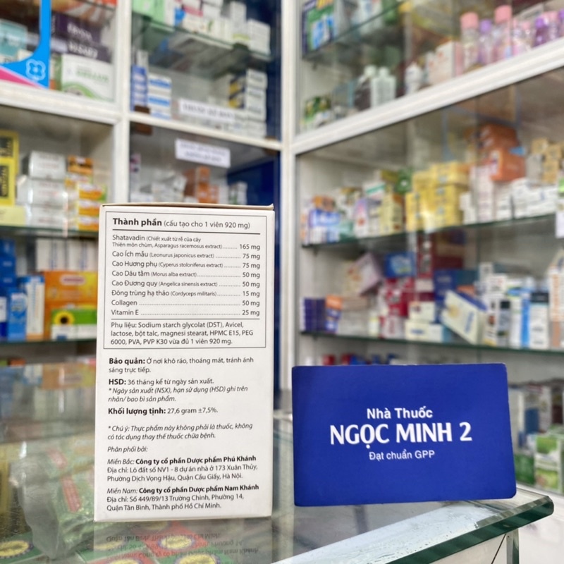 ✅ [Chính Hãng] QueenUp ( hộp 30 viên ) Tăng cường nội tiết tố Nữ , Điều Hoà kinh nguyệt , Hỗ trợ làm đẹp da , collagen