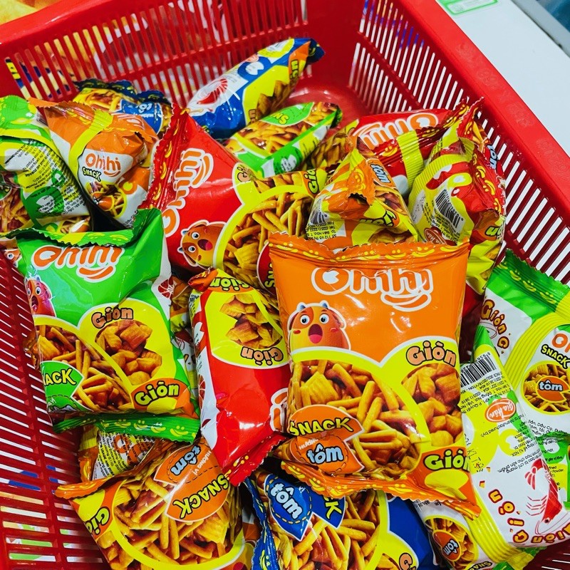 Snack tôm que OHIHI 9 gram
