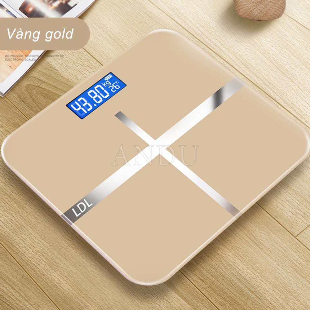 Cân Điện Tử Sức Khỏe Hình Chữ Thâp, Cân Hiện Đại Có Màn Hình Led Siêu Tiện Lợi Cho Mọi Nhà