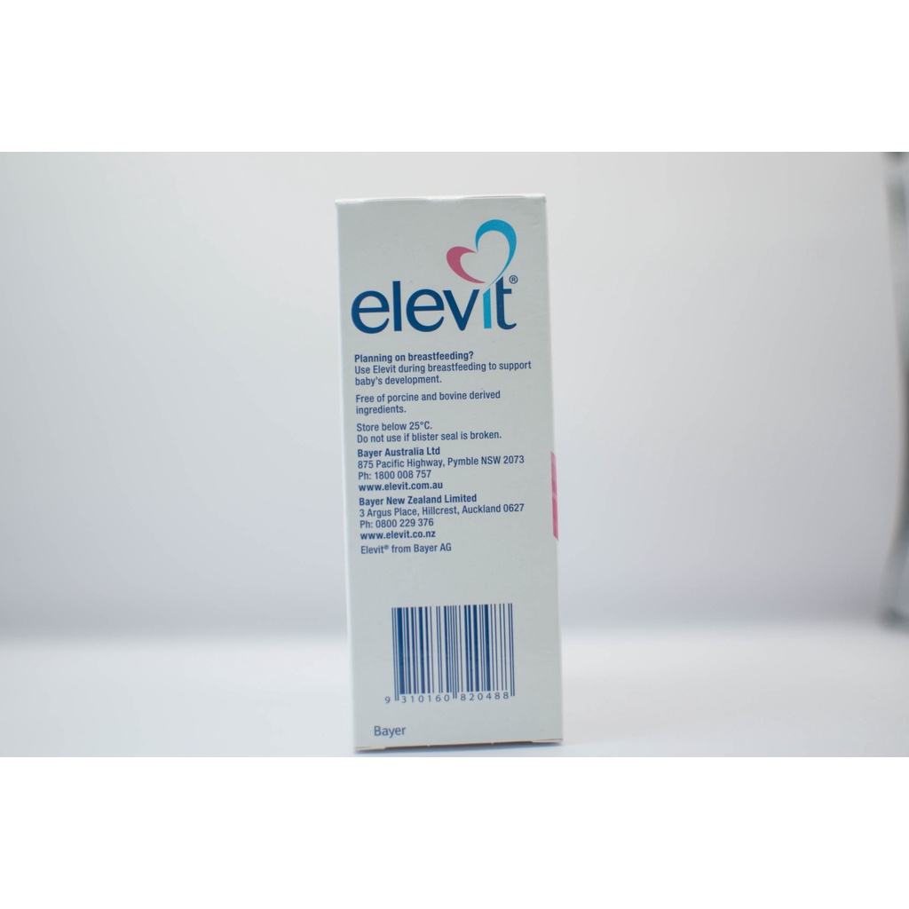 Viên uống Elevit - Vitamin cho bà bầu Úc 100 Viên