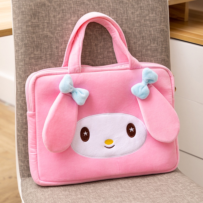 SANRIO Túi Đựng laptop / Máy Tính Bảng 14 inch Họa Tiết Winnie the Pooh / Kuromi / Hello Kitty