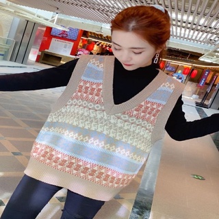 Áo len gile phong cách ulzzang
