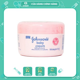 Kem dưỡng da Johnson's Baby 50g, kem dưỡng ẩm mềm mịn ngăn ngừa khô da