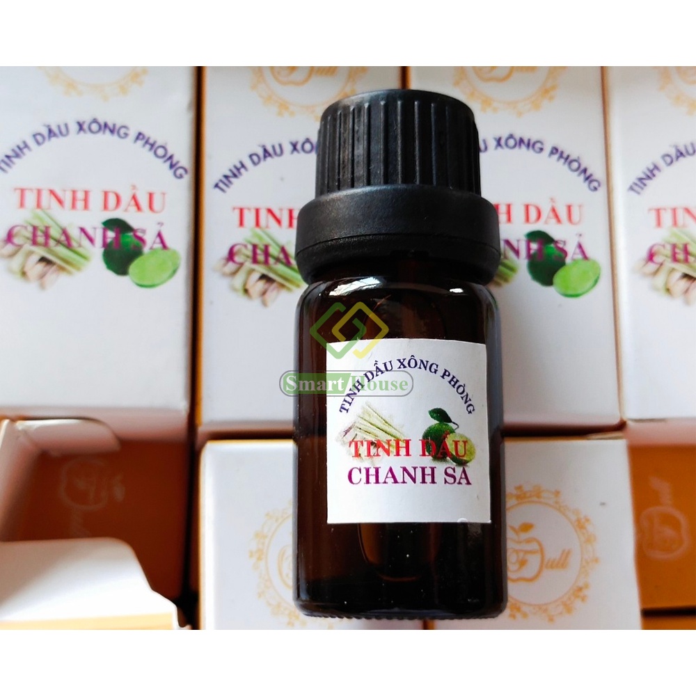 (Bán Rẻ Xin Đánh Giá 5)Tinh Dầu Chanh Xả, Giúp Giảm Căng Thẳng, Khử Mùi, Massage, Chống Say Tàu Xe Smart House